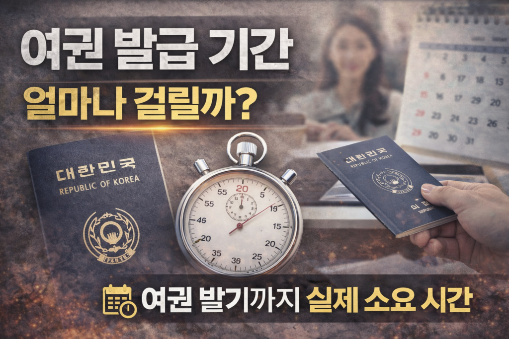 여권 발급 기간
